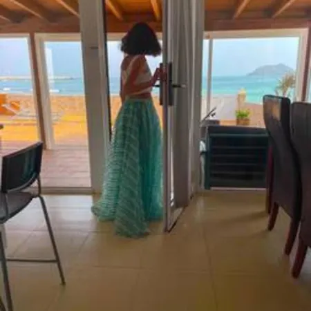 Beachfront Villa San Antonio With Private Heated Pool Bbq In The Heart Of Corralejo By Amazzzing Travel *